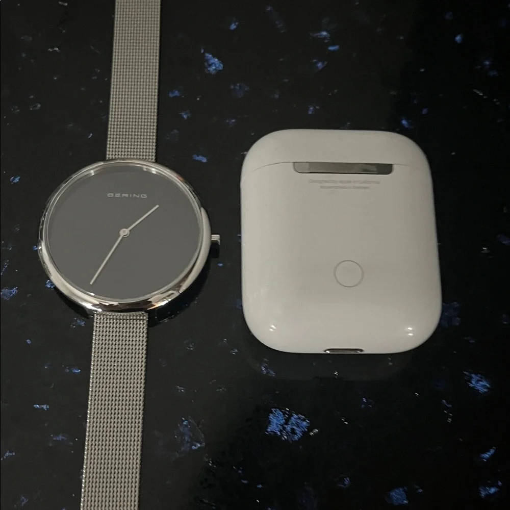 Bering Gray and Silver Watch